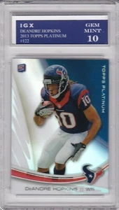 DeANDRE HOPKINS GEM MINT 10 ROOKIE CARD 2013 Topps Platinum Football $$ RARE RC! - Bild 1 von 1