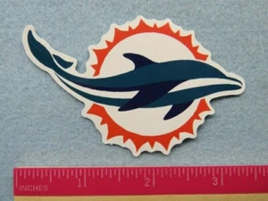 Collectible STICKER ~ Miami DOLPHINS Professional NFL Football Sports Team - Picture 1 of 1