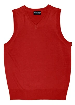 Blue Ocean Boys Solid Sweater Vest (SV-243 Boys) - Image 1 of 4