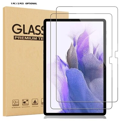 Screen Protector For Samsung Galaxy Tab S9/S9 FE/S9 Plus/S9 Ultra Tempered Glass - Image 1 of 4