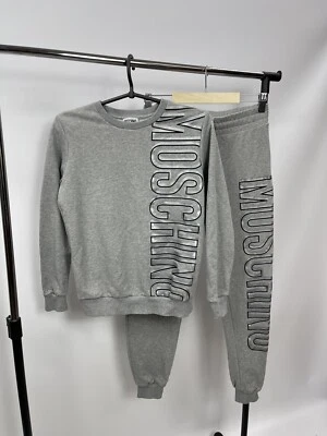 Traje Deportivo Moschino Adolescente Gris Talla 152 cm (12 años) Foto 1 de 4