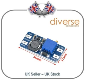 MT3608 Adjustable Boost Converter 2A Step-Up Voltage Regulator Module - Picture 1 of 1