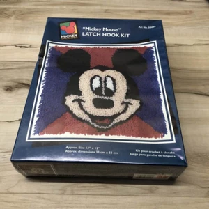 Mickey Unlimited " MICKEY MOUSE " Latch Hook Kit 13" x 13" Brand NEW Sealed - Picture 1 of 1