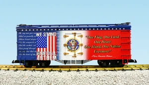 USA Trains G Scale R16027 "We Stand for the National Anthem” Patriotic Car - Picture 1 of 1