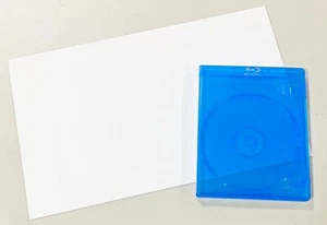 Blu-ray Standard Size 12mm Case Insert Covers Photo Matte 75 sheets 43383HR - Picture 1 of 9