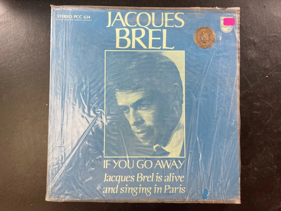 Jacques Brel If you Go Away NM LP - Image 1 of 1