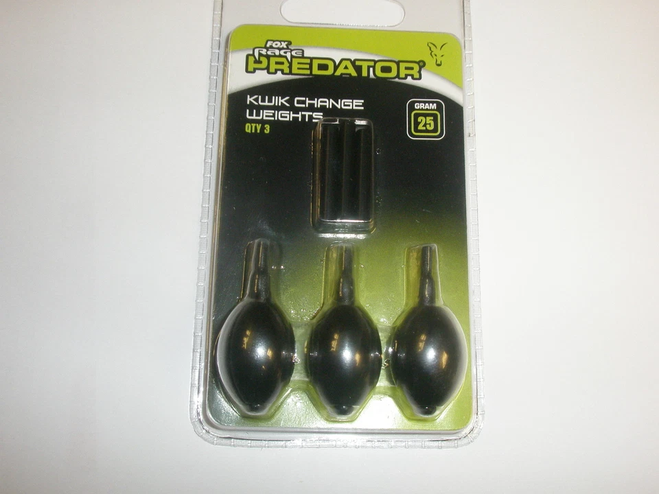 Fox Rage Quick Change Weights ALL VARIETIES Pike Fishing tackle - Image 1 of 1