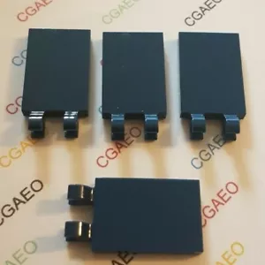 4 x Lego 30350b Tile, Modified 2 x 3 with 2 Open O Clips DARK BLUE - Imagen 1 de 1