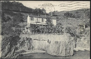 Le TRAYAS 83 Hôtel de la GARE CPA geschrieben an M de Lambert des Granges Béziers 1923 - Bild 1 von 2