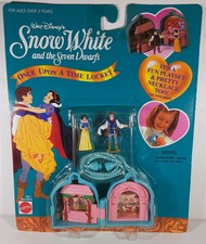 Snow White Seven Dwarfs Disney Once Upon A Time Locket Mattel Playset Necklace