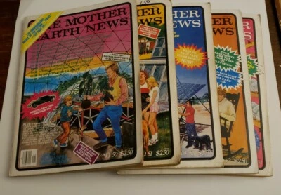 Lot Of 5 The Mother Earth News 1978 Issues 50 51 52 53 54 Foto 1 de 4