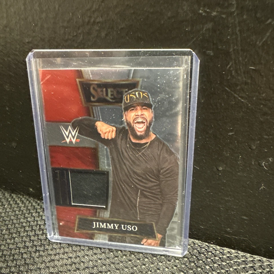 2022 WWE Select -  Selective Swatches  Jimmy Uso Patch Card - Image 1 of 4