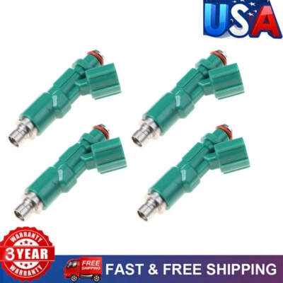 4 новые топливные форсунки 23250-21020 для 2001 2002 2003-09 Toyota Prius 1,5 л L4 - Изображение 1 из 4