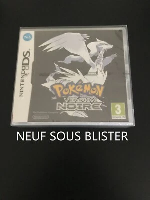 Pokemon version Noire NEUF Nintendo DS FRANCAIS (noir black 2 blanche platine) - Photo 1/4