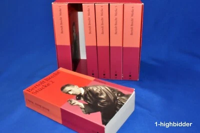 Bertolt Brecht Ausgewahlte Werke in Sechs Banden Taschenbuch German Language - Image 1 of 4
