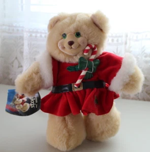 Peluche Articulado Briarberry Bear Fisher-Price Feliz Navidad BerryKris 1999 - Imagen 1 de 12