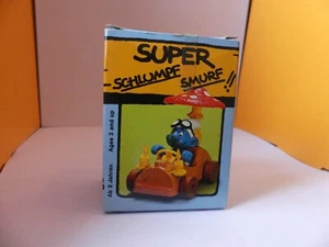 PEYO FIGURINE SCHTROUMPF  SCHLUMPF IM BAUMSTAMMAUTO REF 40232 NEUF BOITE - Picture 1 of 6