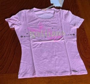 John Galliano Pink T-shirt Brand New with Tags - Picture 1 of 4