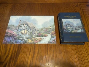Thomas Kinkade Library Of Fine Arts Jigsaw Puzzle Chandler's Cottage 260 Pc 2004 - Picture 1 of 17
