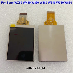 For Sony WX60 WX80 W320 W380 W610 W730 W830 Camera LCD Screen Display Panel Part - Picture 1 of 3