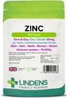Zinc 100 Tablets 50mg High Strength Immune Health Lindens 