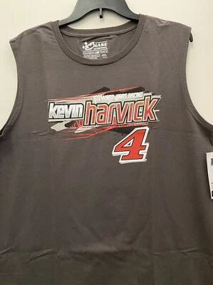 Kevin Harvick # 4 Nascar Chase Brown Wedge Sleeveless Shirt Men's Large - Image 1 of 2