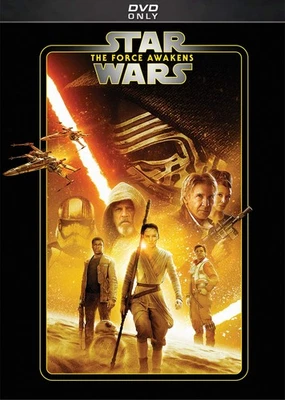 STAR WARS: THE FORCE AWAKENS (DVD) Harrison Ford Mark Hamill Carrie Fisher - Image 1 of 3