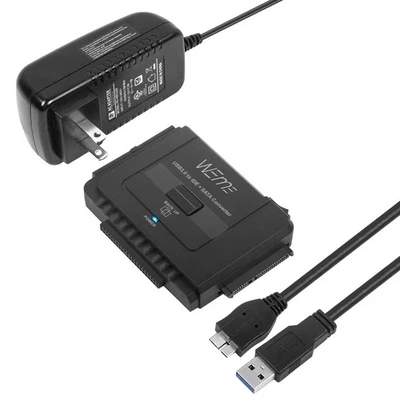 USB 3.0 to SATA/IDE Adapter with Universal 2.5/3.5 Hard Drive Disk Converter ... - Image 1 of 4