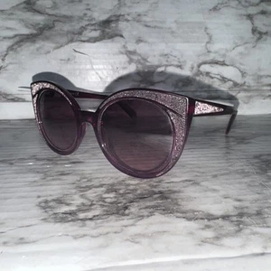 SUNGLASSES - POLARIZED FASHION SUN GLASSES SWAROVSKI PURPLE WOMAN SK-0178-80F - Picture 1 of 16