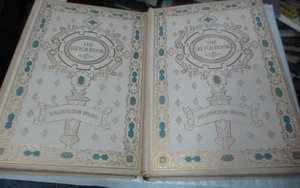 The Sketch Book of Geoffrey Crayon, Gent by Washington Irving 1897 2 vol set  VG - Picture 1 of 3
