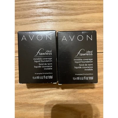 Avon Ideal Flawless Invisible Coverage Liquid Foundation Deep NOS - Image 1 of 3