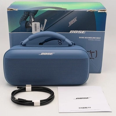 Altavoz portátil Bluetooth Bose SoundLink Max 15 W (883848-0200) azul oscuro Foto 1 de 4