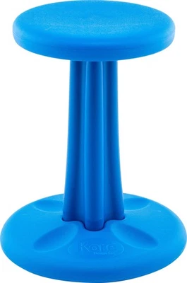 KORE DESIGN 16 Inch Junior Wobble Stool Blue Active Seat for Kids Posture Focus - Image 1 of 4