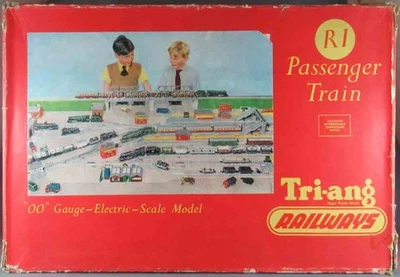 Tri-Ang R1 Oo Ho Br Coffret Train Passagers Loco Vapeur 231 46201 2 Voitures M70 Foto 1 de 4