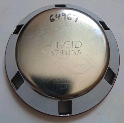 Ridgid 64967 No. 74 Plastic Pipe and Tubing Deburring Tool 4" Plastic Pipe Cap - Image 1 of 2