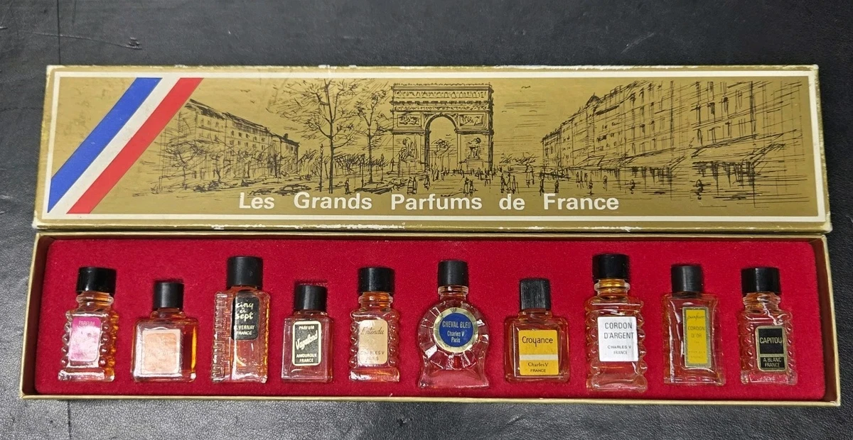 【アンティーク】Grands Parfums de France アンティーク】Grands Parfums de France ヴィンテージ香水 ミニボトル