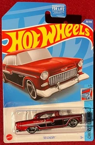HOT WHEELS CHEVY BEL AIR  '55 CHEVY RED 20/250 . SEE COMBINED OFFERS! - Picture 1 of 1