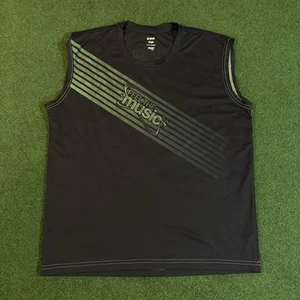 ZUMBA WEAR Official Men's Feel The Music Muscle Tank SIZE L GREAT CONDITION - Picture 1 of 9