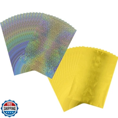 Lámina reactiva de tóner BAOFALI 100 piezas 7,9 x 11,4 pulgadas, papel de aluminio para lámina de tóner  Foto 1 de 4