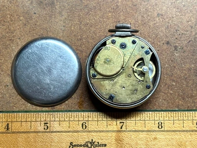 1953 Vintage WESTCLOX SCOTTY Open Face POCKET WATCH Works with issues - Image 1 of 4