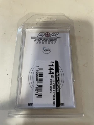 Lente mira telescópica Bowfinger 20/20 para tiro con arco Foto 1 de 2