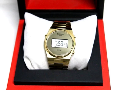 Tissot PRX Digital 40mm Yellow Gold PVD Men's Watch T137463 a  T1374633302000 - Image 1 of 4