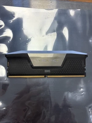(for Parts) CORSAIR - VENGEANCE RGB 32GB (1x16GB) DDR5 6000MHz C36 UDIMM Ram - Image 1 of 4