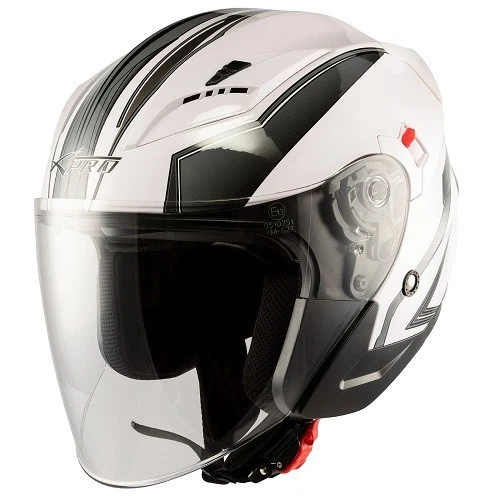 York Jethelm Doppelvisier Rollerhelm Scooterhelm Motorradhelm Gr. XL - Bild 1 von 1