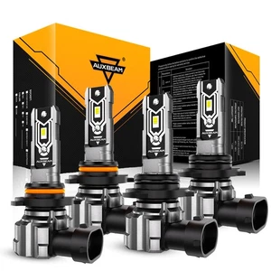 For Toyota Avalon 1995-2007 AUXBEAM 9005 9006 LED Headlight High Low Beam 6500K - Picture 1 of 12