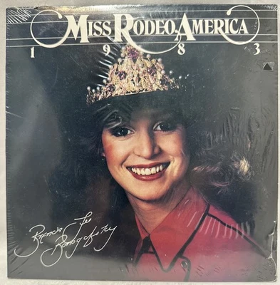 Miss Rodeo America 1983 Country Album North Dakota Vinyl Record 45 - Sealed RARE - Imagem 1 de 2