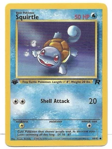 Squirtle 68/82 Team Rocket 1st Edition Vintage WoTC Pokemon TCG - Picture 1 of 2