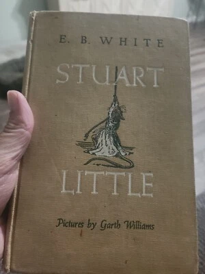 Stuart Little by E.B. White Hardcover 1945 Publication No Dustjacket Illustrated Foto 1 de 4