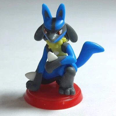 Pokemon 1.5" Lucario Choco Huevo Mini Figura Gashapon Furuta Foto 1 de 2