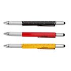 6 in 1 Touchscreen Stylus Ballpoint Pen Tool with Level Ruler Screwdriver